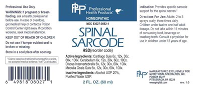 Spinal  Sarcode (Nspc0091 Spinal Sarcode)